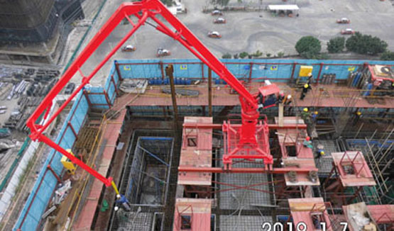 Form-Frame placing boom