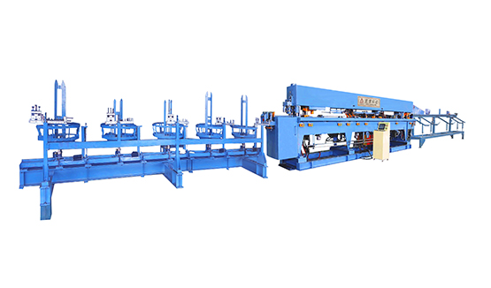 Automatic Lattice Girder Welding Line