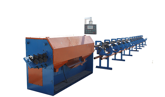 Automatic Rebar Straightening and Cutting Machine