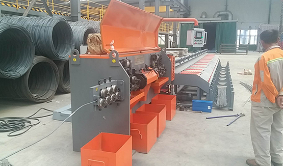 Automatic Rebar Straightening and Cutting Machine-7