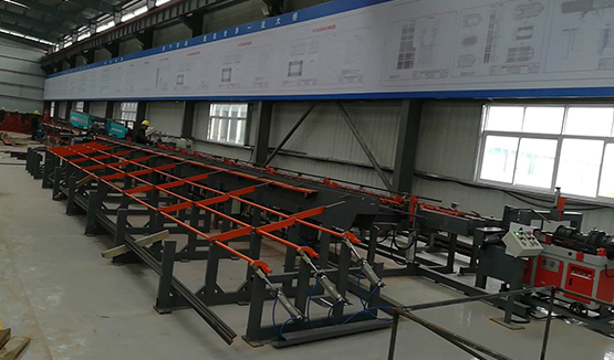 Automatic Rebar Threading Line