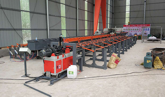 Automatic Rebar Threading Line