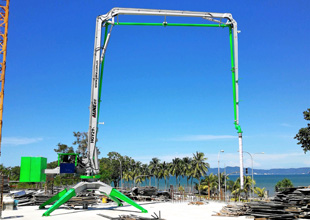 Spider Concrete Placing boom