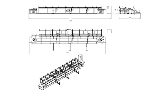 Horizontal Rebar Bending Line