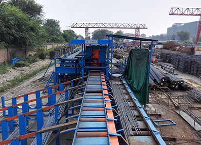 Hydraulic Type Rebar Shear Line-4