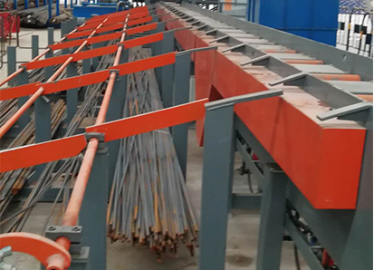 Hydraulic Type Rebar Shear Line