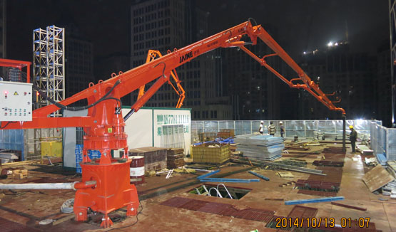 Form-Frame placing boom