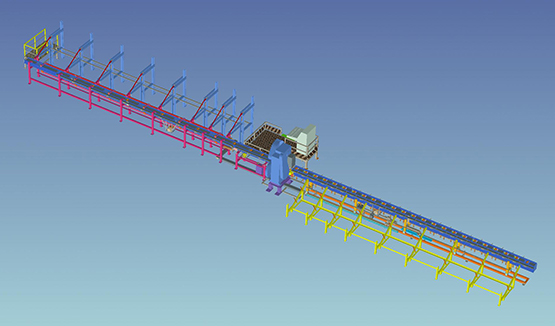 Mechanical Type Rebar Shear Line