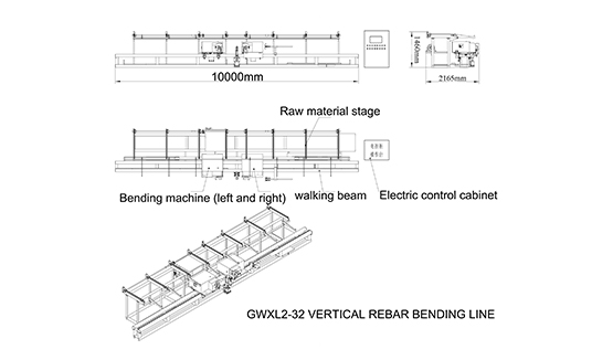 Vertical Rebar Bending Line