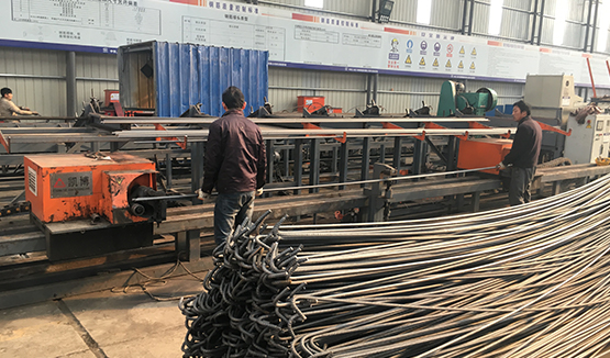 Vertical Rebar Bending Line