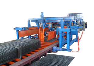 Automatic Steel Mesh Welding Line, Straight Bar + Straight Bar