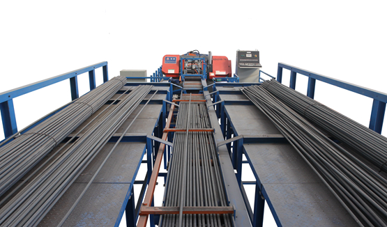 Automatic Rebar Sawing Line