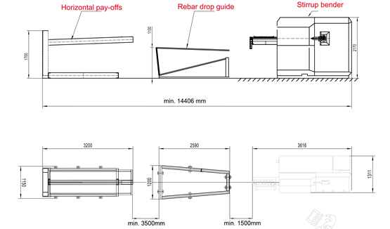 Economical Automatic Rebar Stirrup Bending Machine