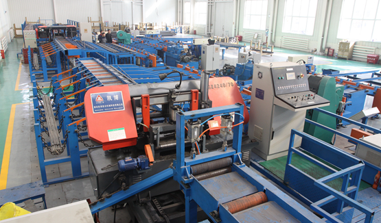 Automatic Rebar Sawing Line