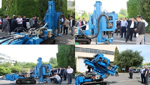 Our new product-Mini high-pressure rotary jet drilling rig
