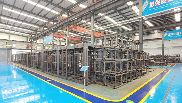 Our factory for construction elevator with CE and EAC certificate