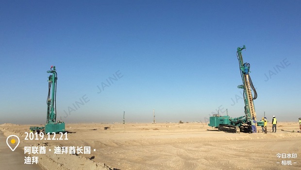 Our application of crawler drilling rigs in Dubai Our application of crawler drilling rigs in Dubai