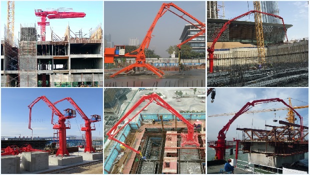 Our introduction video of JAINE Concrete placing boom Our introduction video of JAINE Concrete placing boom