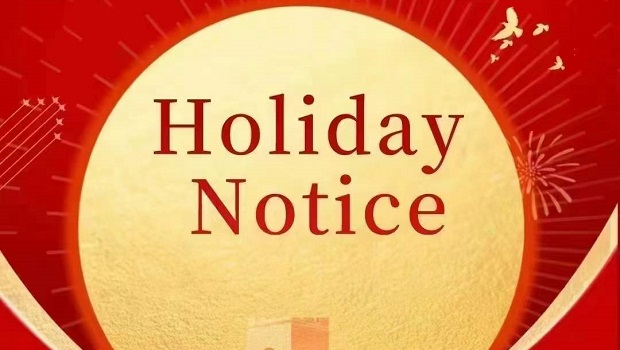 We will have a holiday from September 29th to October 6th to celebrate Chinese National Day .