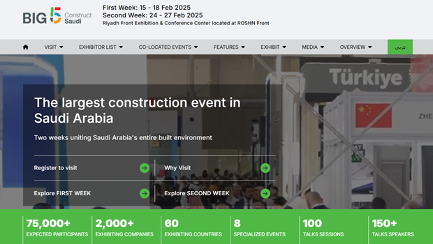 We will attend Big 5 Construct Saudi 2025 l First week in Riyadh from 15 February to 18 February.